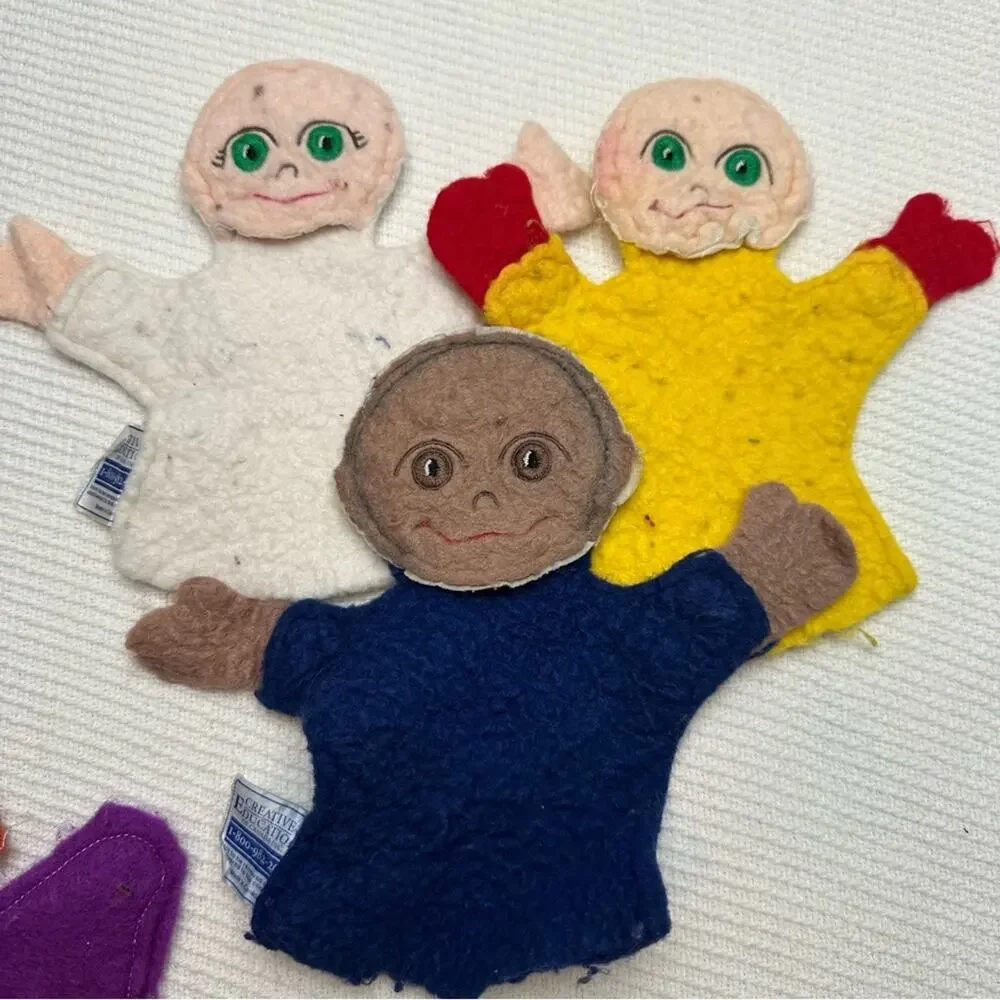 Creative Education of Canada/handmade puppet set